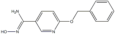 6-(benzyloxy)-N'-hydroxypyridine-3-carboximidamide Structure