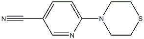 6-(thiomorpholin-4-yl)pyridine-3-carbonitrile Structure