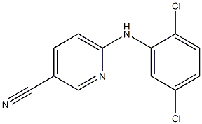 6-[(2,5-dichlorophenyl)amino]pyridine-3-carbonitrile 구조식 이미지
