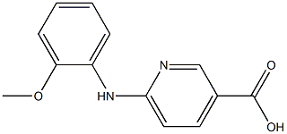 6-[(2-methoxyphenyl)amino]pyridine-3-carboxylic acid Structure