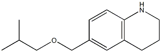 6-[(2-methylpropoxy)methyl]-1,2,3,4-tetrahydroquinoline 구조식 이미지