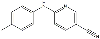 6-[(4-methylphenyl)amino]nicotinonitrile Structure