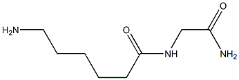 6-amino-N-(2-amino-2-oxoethyl)hexanamide 구조식 이미지