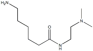 6-amino-N-[2-(dimethylamino)ethyl]hexanamide Structure