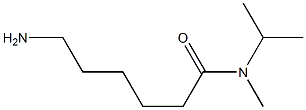 6-amino-N-isopropyl-N-methylhexanamide 구조식 이미지