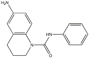 6-amino-N-phenyl-1,2,3,4-tetrahydroquinoline-1-carboxamide 구조식 이미지