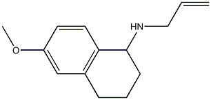 6-methoxy-N-(prop-2-en-1-yl)-1,2,3,4-tetrahydronaphthalen-1-amine Structure