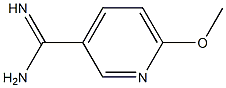 6-methoxypyridine-3-carboximidamide 구조식 이미지