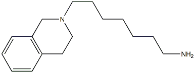 7-(1,2,3,4-tetrahydroisoquinolin-2-yl)heptan-1-amine 구조식 이미지