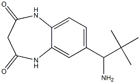 7-(1-amino-2,2-dimethylpropyl)-2,3,4,5-tetrahydro-1H-1,5-benzodiazepine-2,4-dione Structure