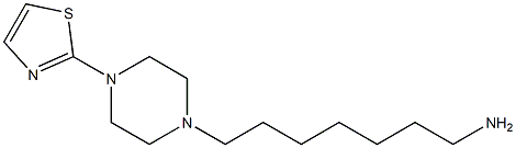 7-[4-(1,3-thiazol-2-yl)piperazin-1-yl]heptan-1-amine 구조식 이미지