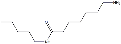 7-amino-N-pentylheptanamide Structure