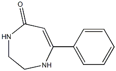 7-phenyl-2,3,4,5-tetrahydro-1H-1,4-diazepin-5-one Structure