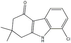 8-chloro-2,2-dimethyl-2,3,4,9-tetrahydro-1H-carbazol-4-one Structure