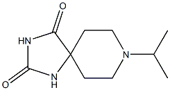 8-isopropyl-1,3,8-triazaspiro[4.5]decane-2,4-dione 구조식 이미지