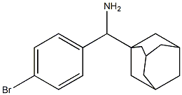 adamantan-1-yl(4-bromophenyl)methanamine 구조식 이미지