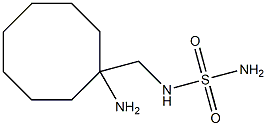 amino-N-[1-(aminomethyl)cyclooctyl]sulfonamide 구조식 이미지