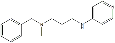 benzyl(methyl)[3-(pyridin-4-ylamino)propyl]amine Structure