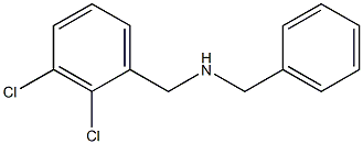 benzyl[(2,3-dichlorophenyl)methyl]amine Structure