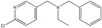 benzyl[(6-chloropyridin-3-yl)methyl]ethylamine Structure