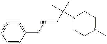 benzyl[2-methyl-2-(4-methylpiperazin-1-yl)propyl]amine 구조식 이미지