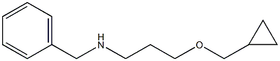 benzyl[3-(cyclopropylmethoxy)propyl]amine 구조식 이미지