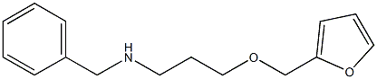 benzyl[3-(furan-2-ylmethoxy)propyl]amine 구조식 이미지