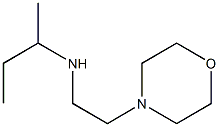 butan-2-yl[2-(morpholin-4-yl)ethyl]amine Structure