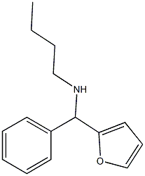 butyl[furan-2-yl(phenyl)methyl]amine 구조식 이미지