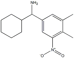 cyclohexyl(3,4-dimethyl-5-nitrophenyl)methanamine 구조식 이미지