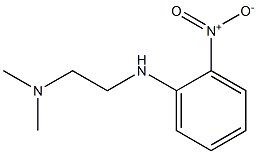 dimethyl({2-[(2-nitrophenyl)amino]ethyl})amine Structure