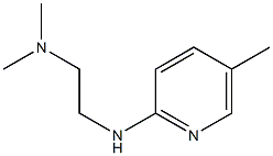 dimethyl({2-[(5-methylpyridin-2-yl)amino]ethyl})amine Structure