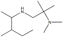 dimethyl({2-methyl-1-[(3-methylpentan-2-yl)amino]propan-2-yl})amine 구조식 이미지