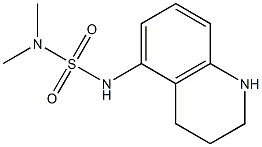 dimethyl(1,2,3,4-tetrahydroquinolin-5-ylsulfamoyl)amine Structure