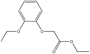 ethyl 2-(2-ethoxyphenoxy)acetate Structure