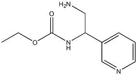 ethyl 2-amino-1-pyridin-3-ylethylcarbamate 구조식 이미지