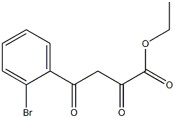 ethyl 4-(2-bromophenyl)-2,4-dioxobutanoate Structure