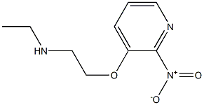 ethyl({2-[(2-nitropyridin-3-yl)oxy]ethyl})amine 구조식 이미지