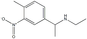 ethyl[1-(4-methyl-3-nitrophenyl)ethyl]amine 구조식 이미지