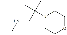 ethyl[2-methyl-2-(morpholin-4-yl)propyl]amine 구조식 이미지