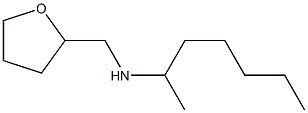 heptan-2-yl(oxolan-2-ylmethyl)amine Structure