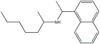 heptan-2-yl[1-(naphthalen-1-yl)ethyl]amine Structure