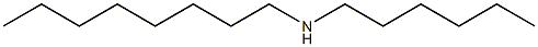 hexyl(octyl)amine Structure