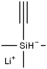 lithium(1+) ion 2-(trimethylsilyl)eth-1-ynide 구조식 이미지