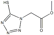 methyl 2-(5-sulfanyl-1H-1,2,3,4-tetrazol-1-yl)acetate Structure