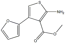 methyl 2-amino-4-(furan-2-yl)thiophene-3-carboxylate Structure