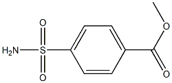 methyl 4-(aminosulfonyl)benzoate 구조식 이미지