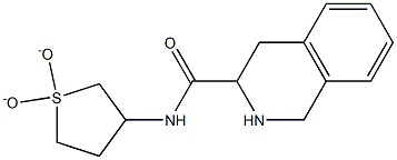 N-(1,1-dioxidotetrahydrothien-3-yl)-1,2,3,4-tetrahydroisoquinoline-3-carboxamide Structure