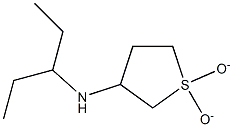 N-(1,1-dioxidotetrahydrothien-3-yl)-N-(1-ethylpropyl)amine 구조식 이미지