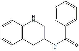 N-(1,2,3,4-tetrahydroquinolin-3-yl)benzamide Structure